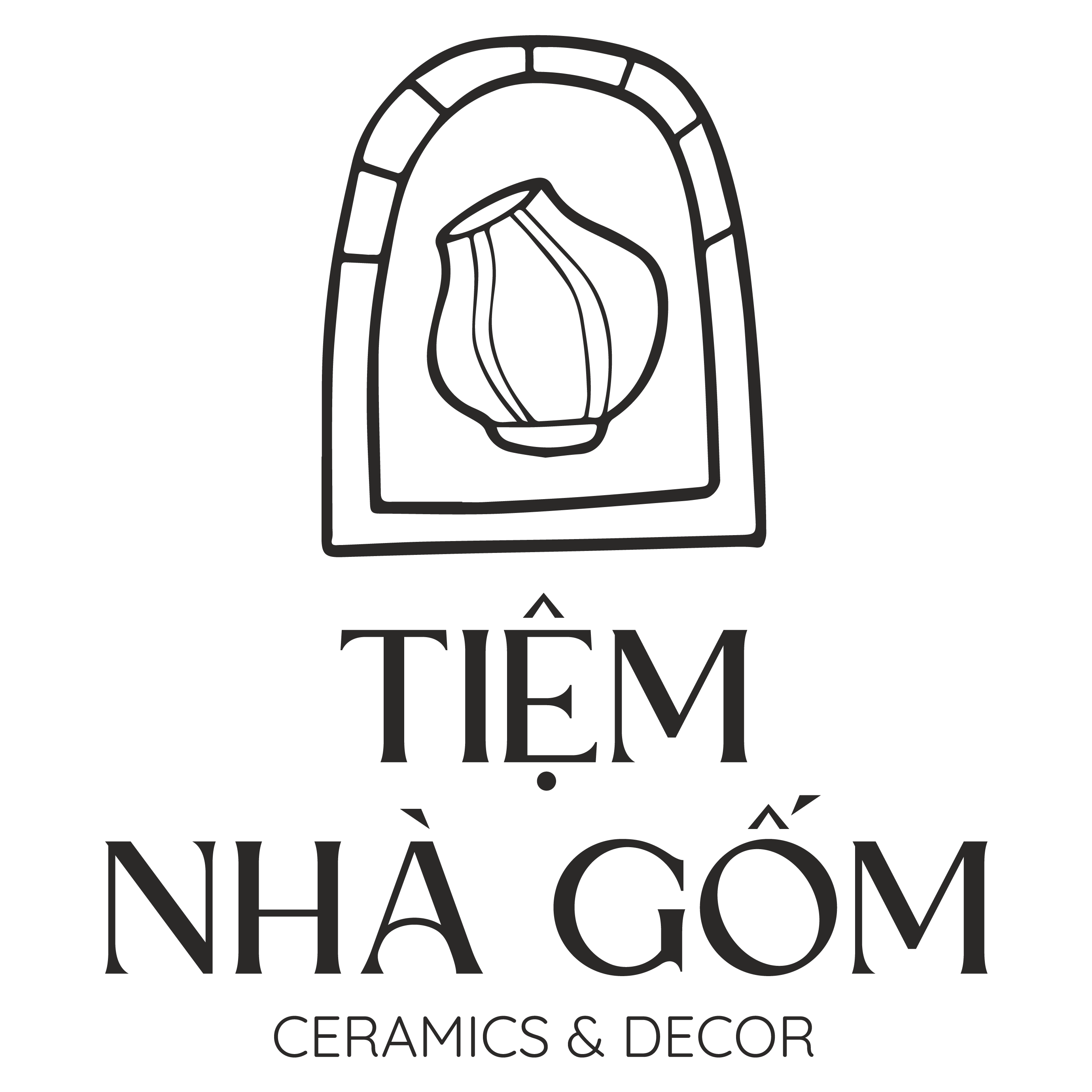 Watermark Logo Tiệm Nhà Gốm